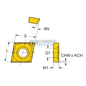 Sandvik Coromant-5756979 009370R10 H13A Milling Insert